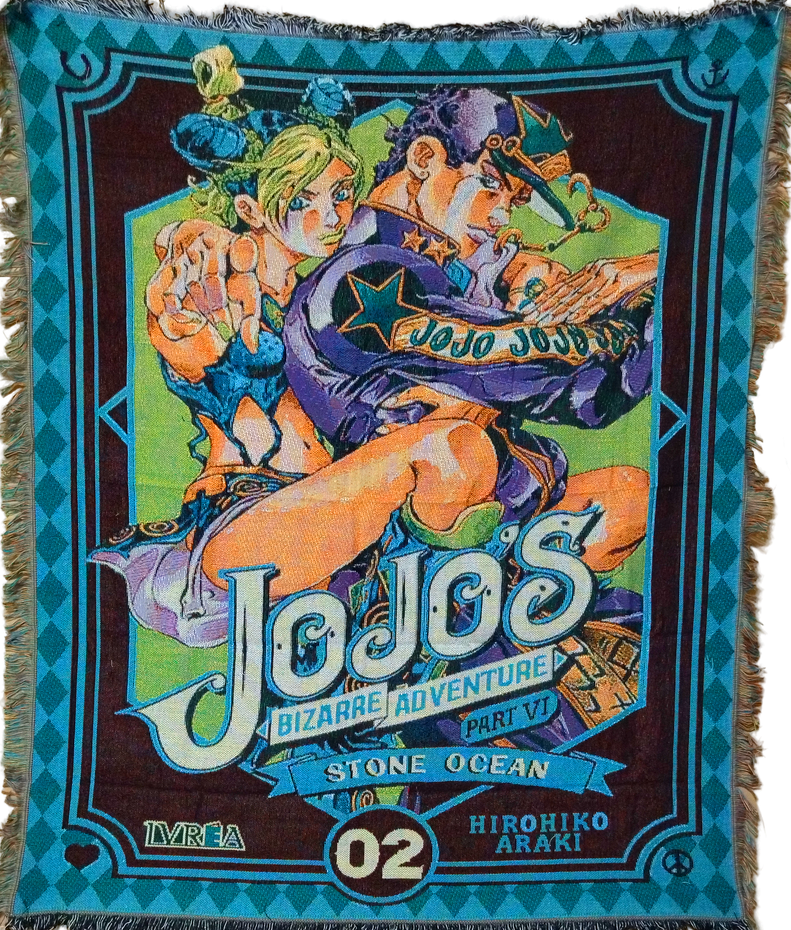 Гобелен Гобелен JoJo’s Bizarre Adventure (Джотаро и Джолин)